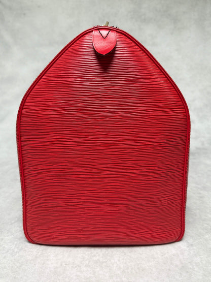 Louis Vuitton Keepall 50 Epi Leather Red 2010