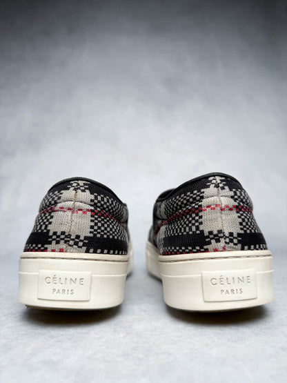 Celine Slip-On Sneaker Fabric/Leather (39.5)