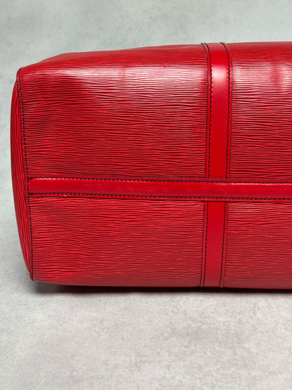 Louis Vuitton Keepall 50 Epi Leather Red 2010