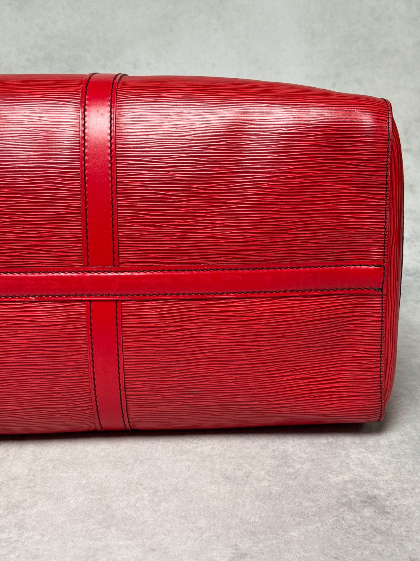 Louis Vuitton Keepall 50 Epi Leather Red 2010