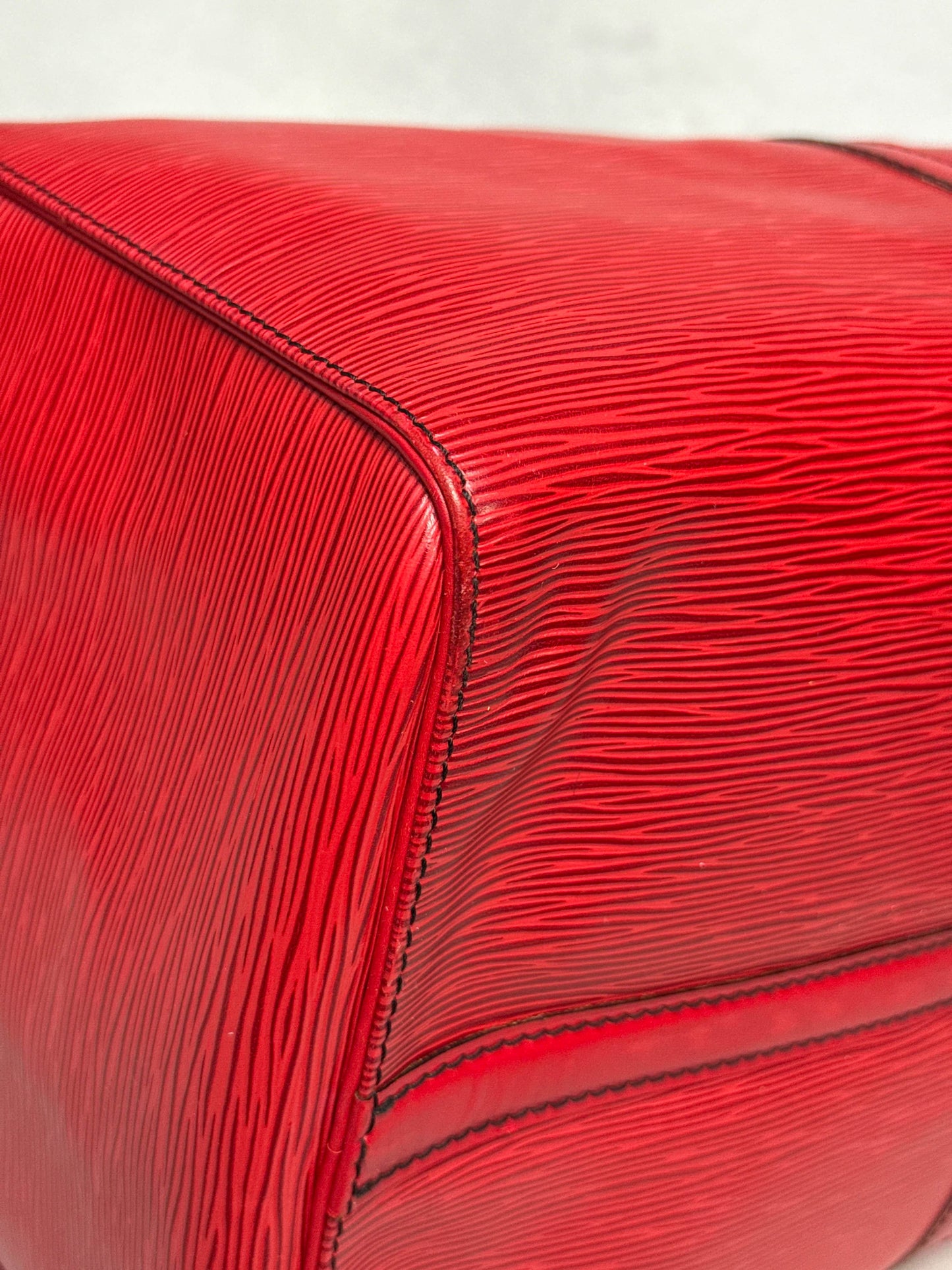Louis Vuitton Keepall 50 Epi Leather Red 2010