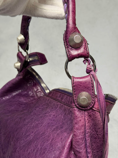 Balenciaga Day Hobo Bag Purple Giant 21