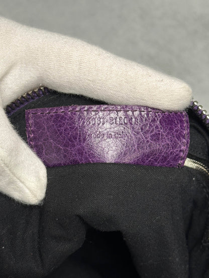 Balenciaga Day Hobo Bag Purple Giant 21