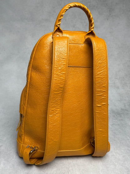 Balenciaga Backpack Arena Lamb Leather Orange