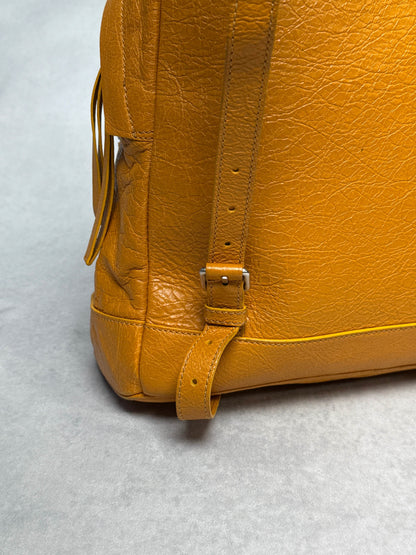 Balenciaga Backpack Arena Lamb Leather Orange