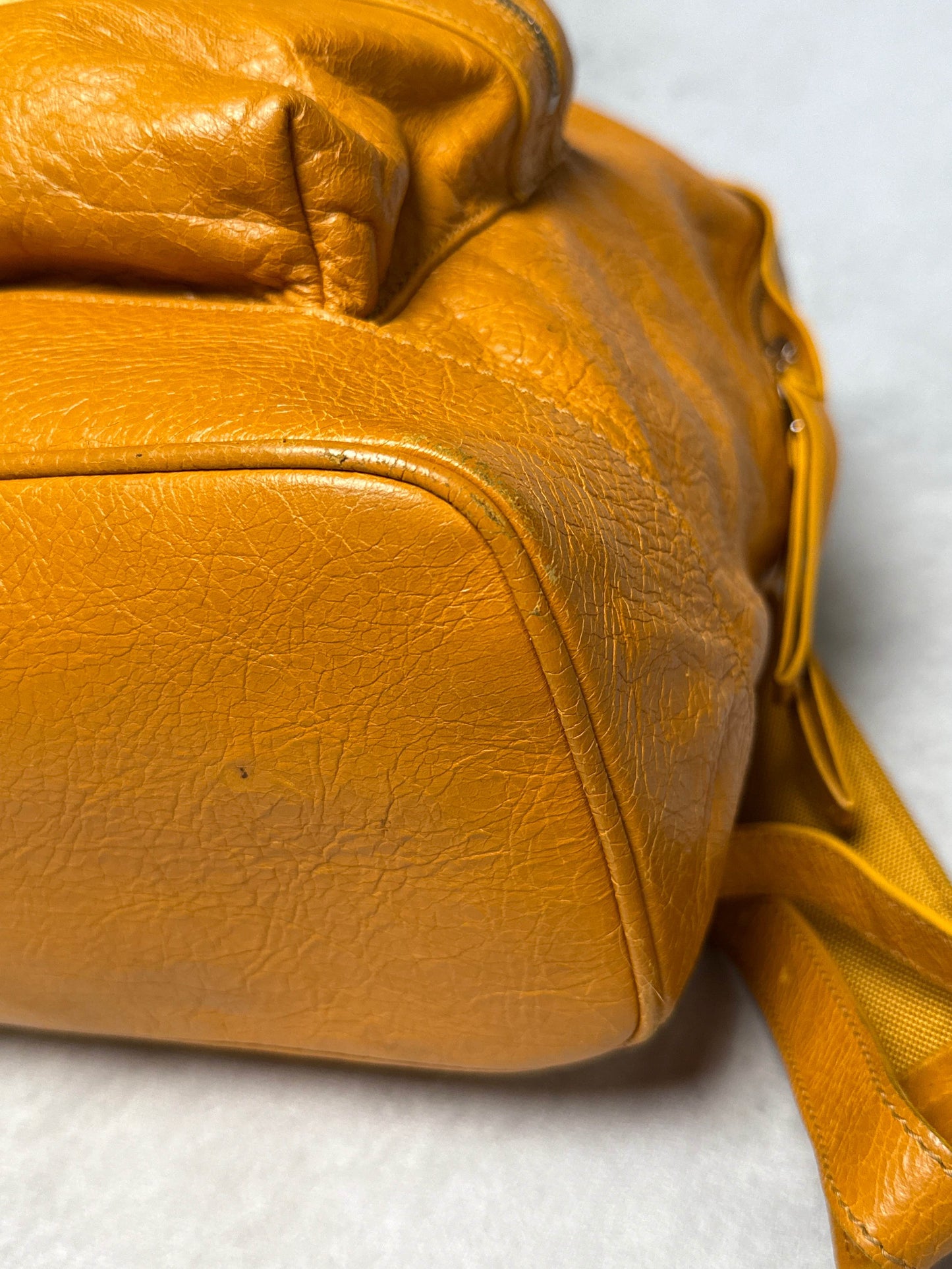 Balenciaga Backpack Arena Lamb Leather Orange