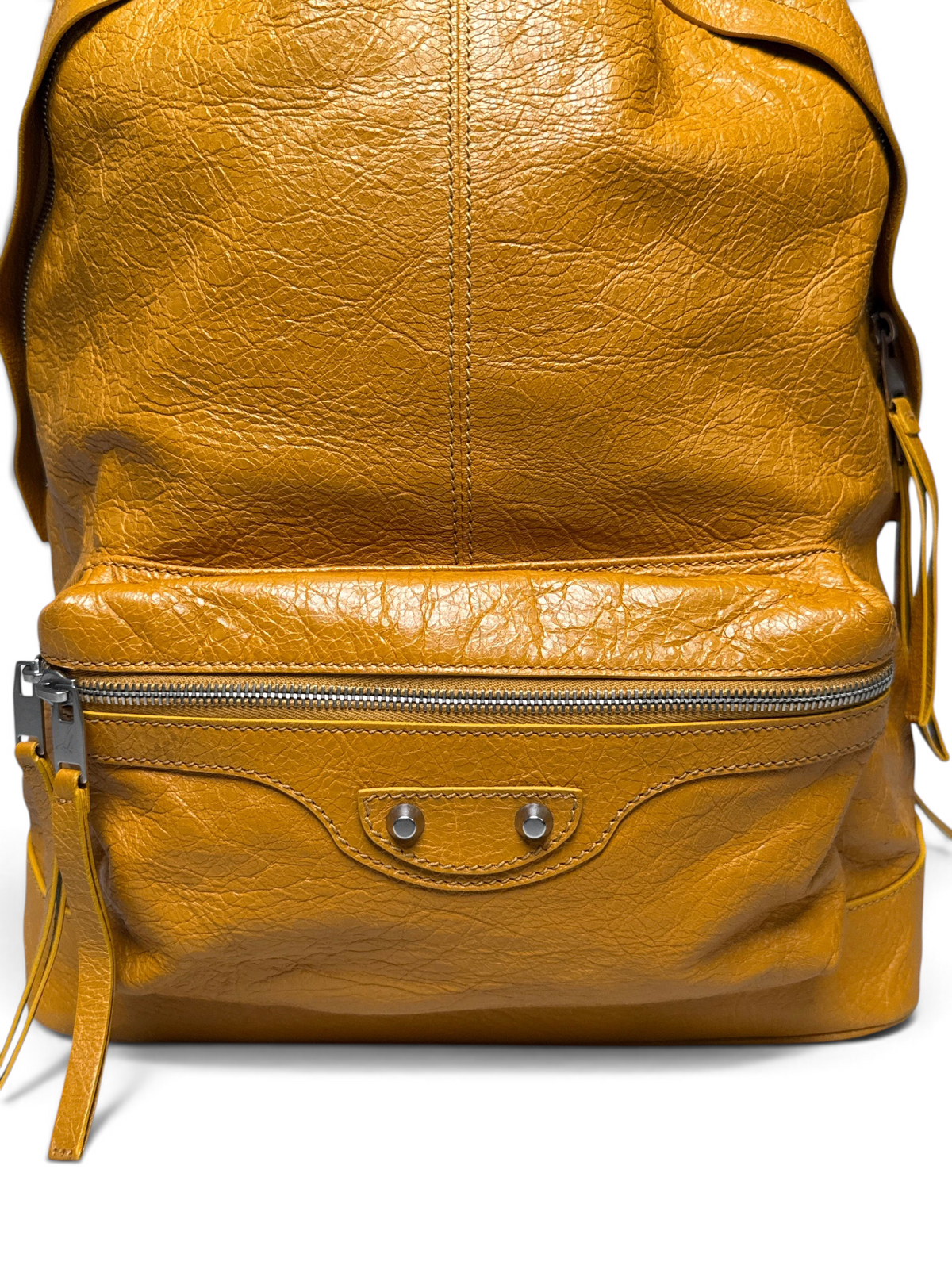 Balenciaga Backpack Arena Leather Orange