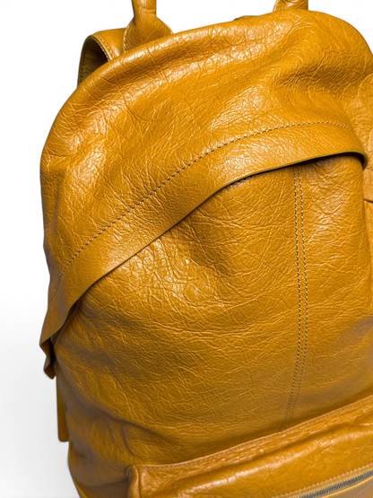Balenciaga Backpack Arena Leather Orange