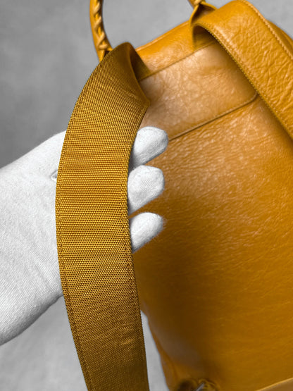 Balenciaga Backpack Arena Lamb Leather Orange