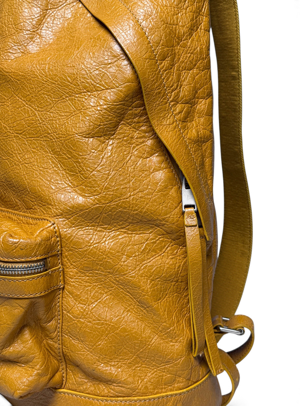 Balenciaga Backpack Arena Leather Orange