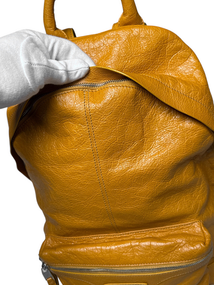 Balenciaga Backpack Arena Leather Orange