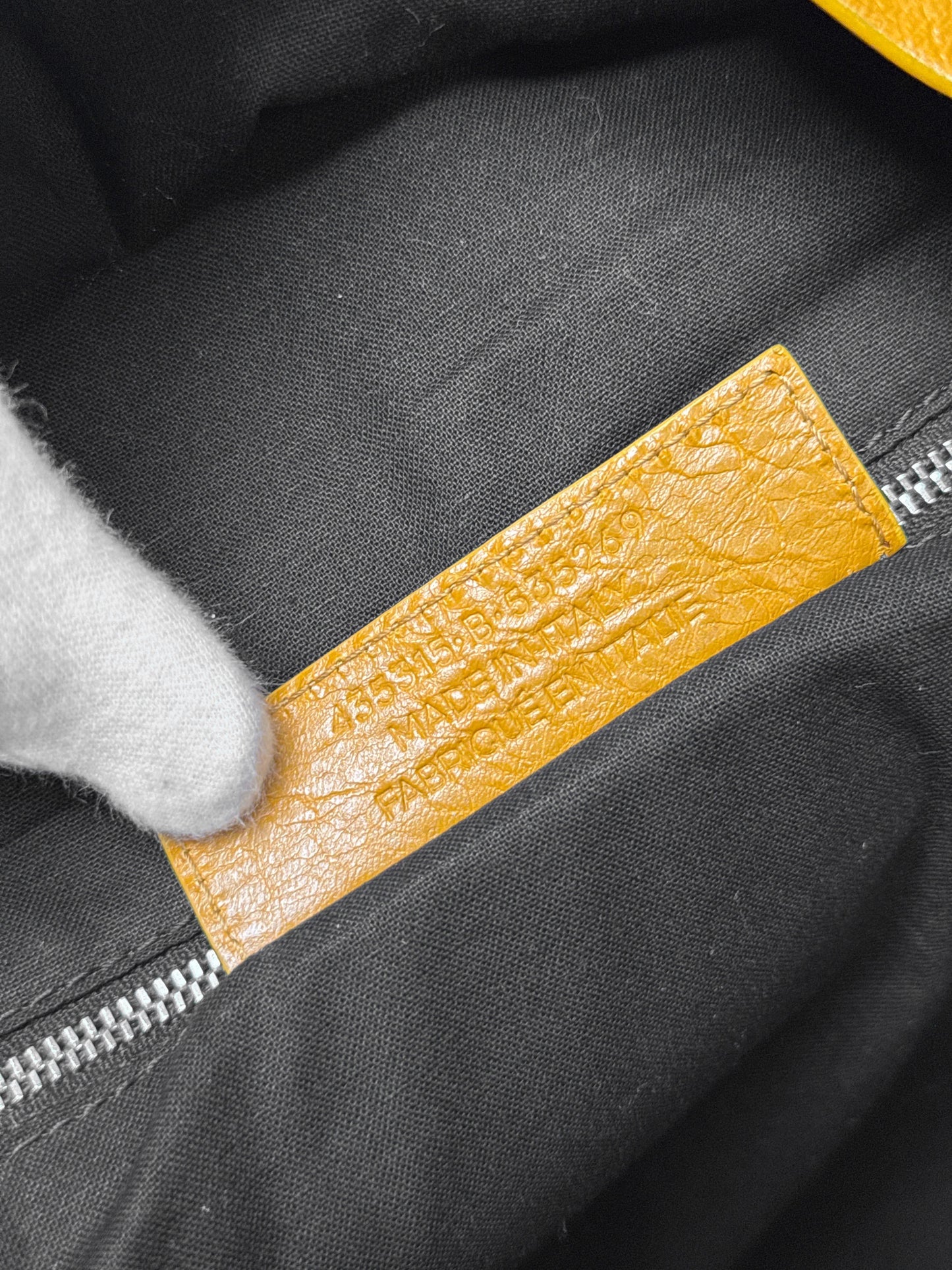 Balenciaga Backpack Arena Lamb Leather Orange