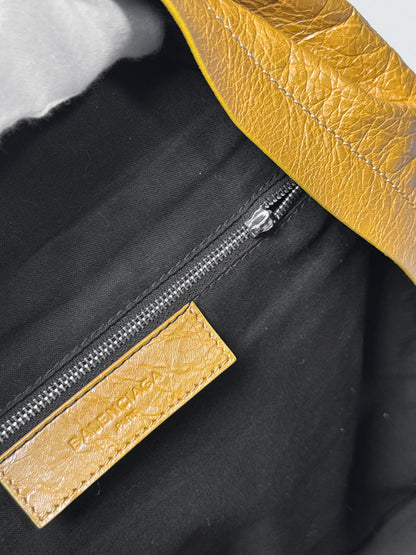 Balenciaga Backpack Arena Lamb Leather Orange