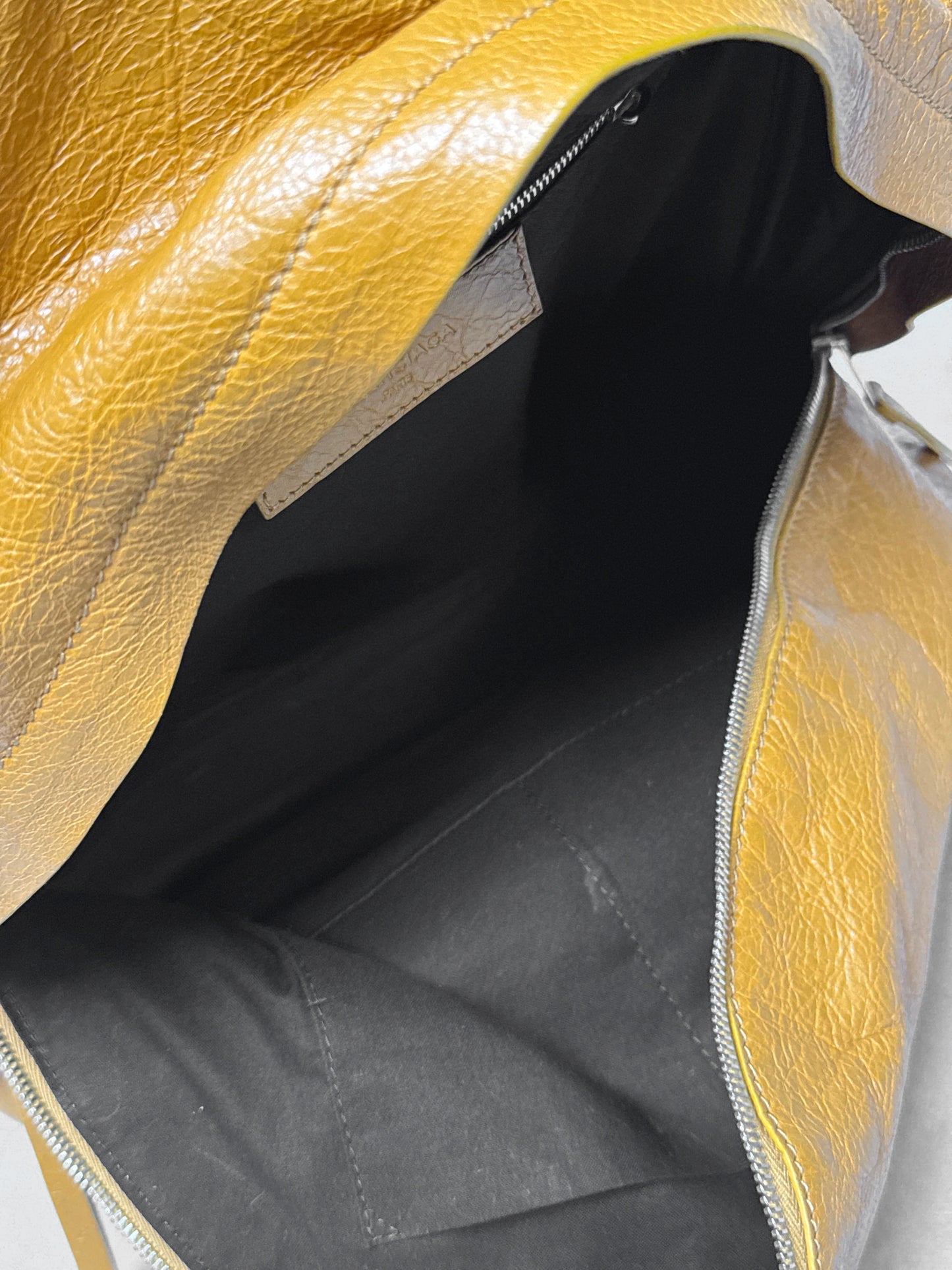 Balenciaga Backpack Arena Lamb Leather Orange