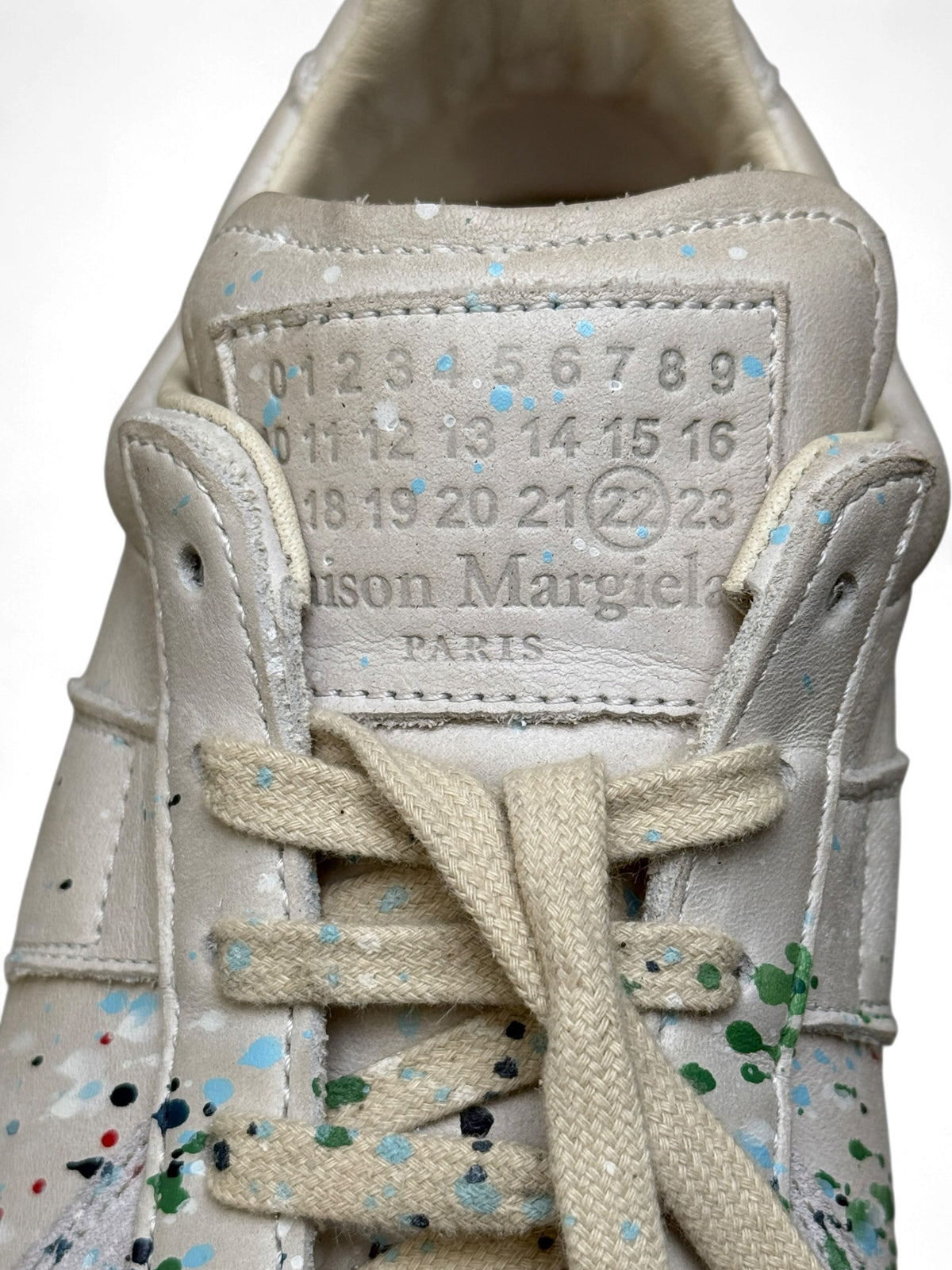 Maison Margiela GATs Paint Splatter