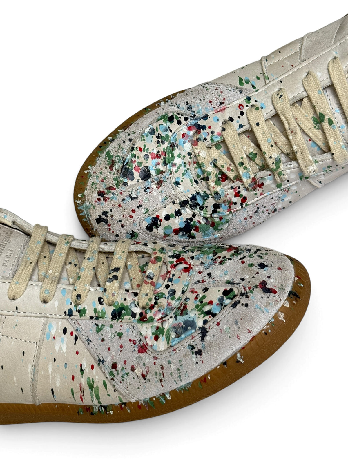 Maison Margiela GATs Paint Splatter