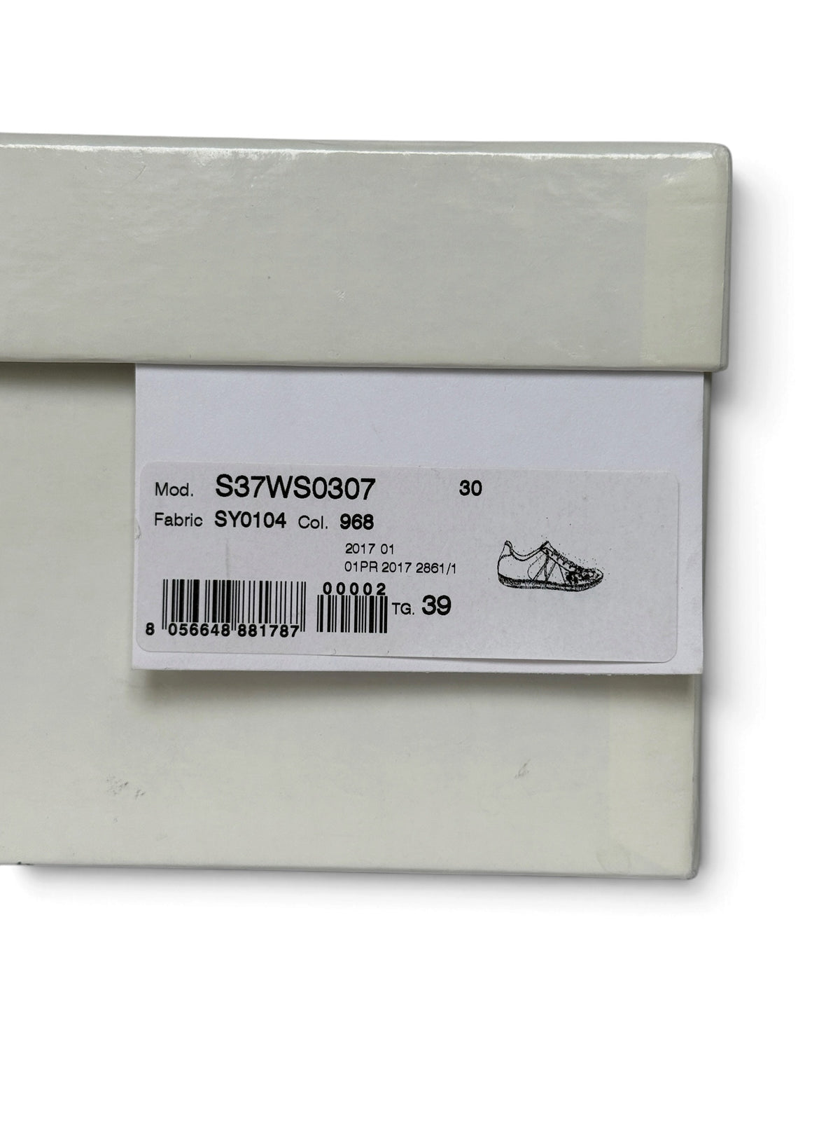 Maison Margiela GATs Paint Splatter