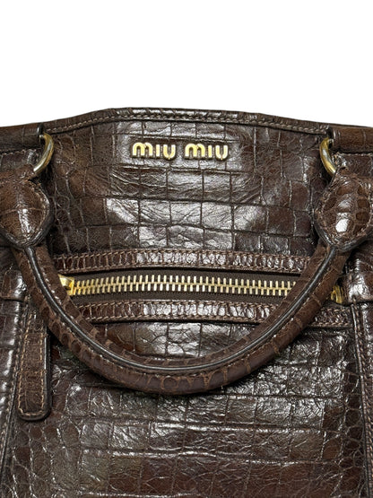 Miu Miu Vintage St. Cocco Shopping Tote
