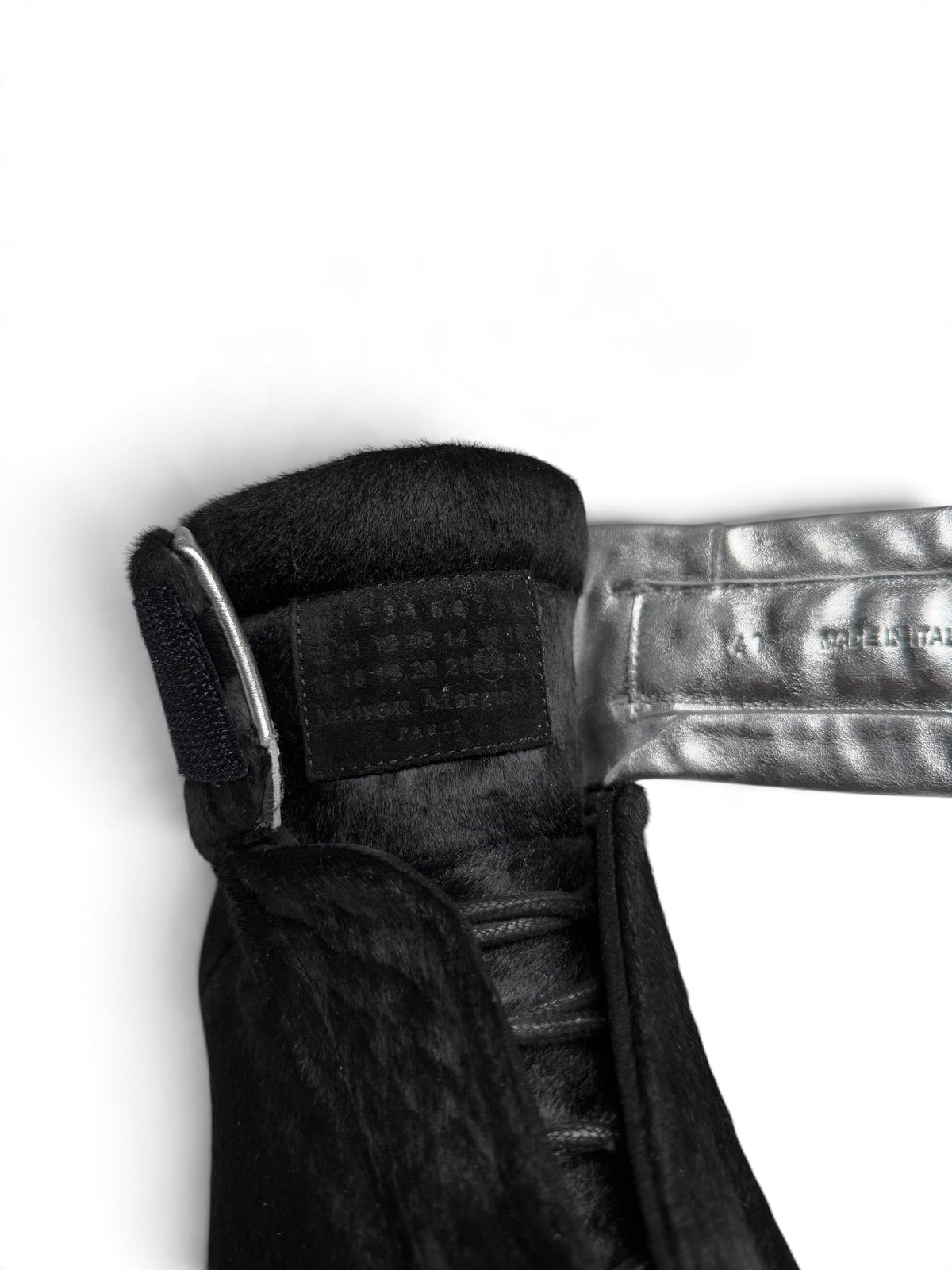 Maison Margiela Future High Black Pony Hair