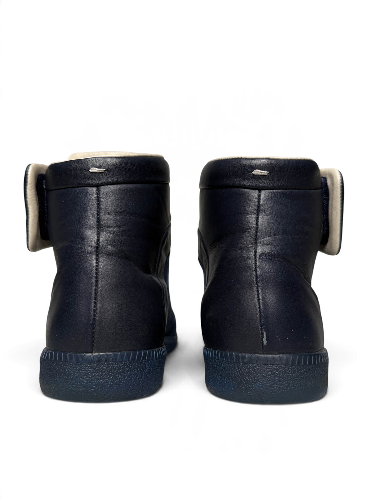 Maison Margiela Future High Dark Blue Suede