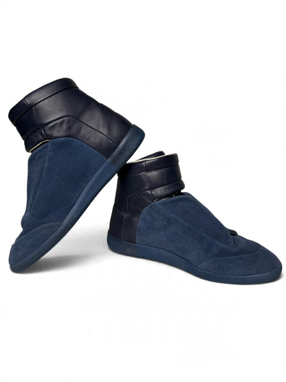 Maison Margiela Future High Dark Blue Suede