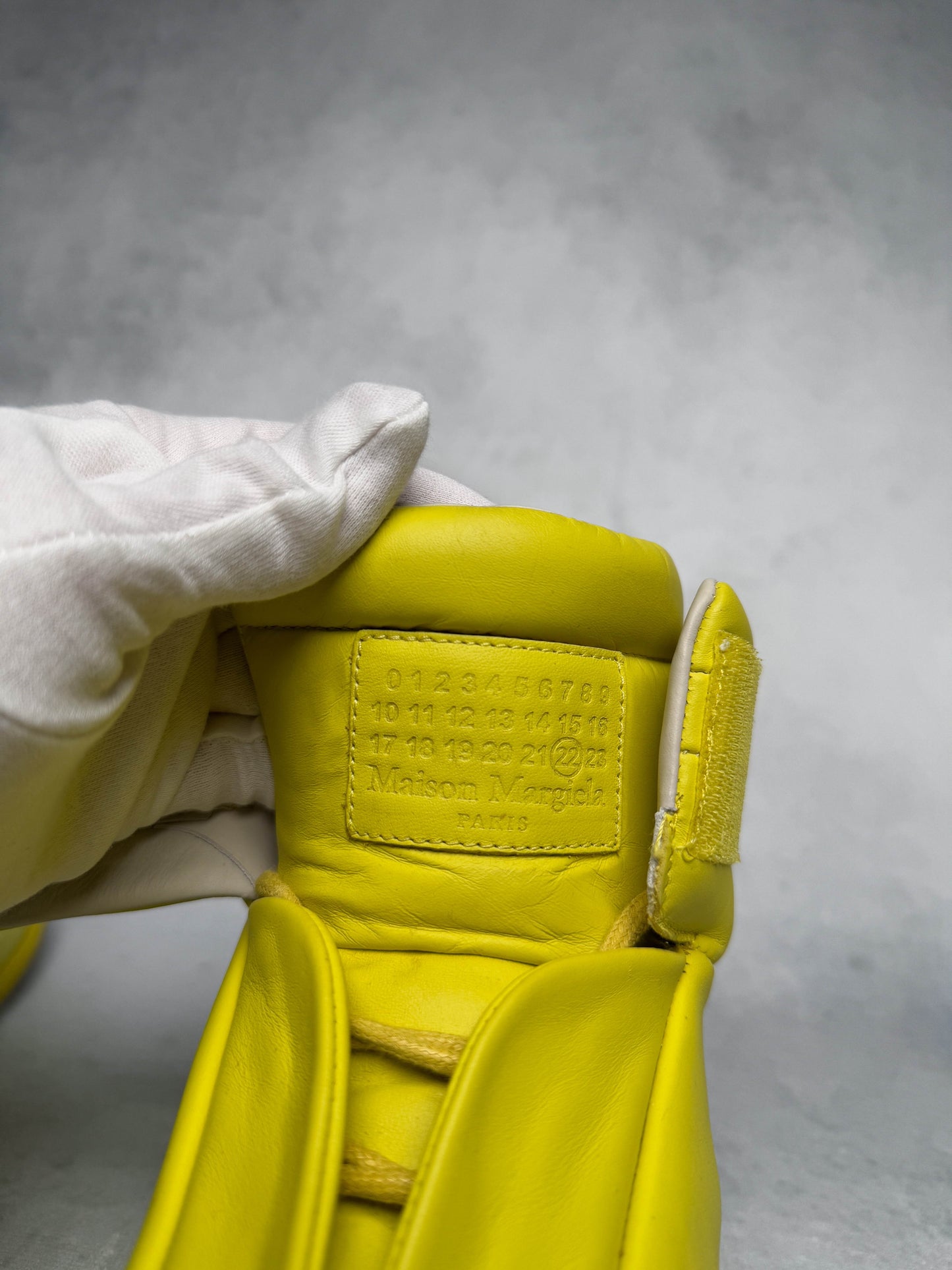 Maison Margiela Future High Yellow Leather (42)