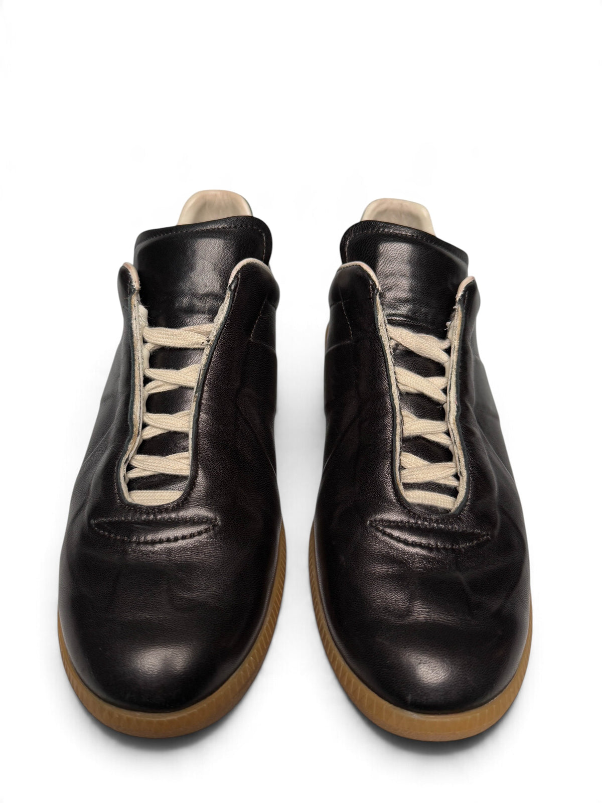 Maison Margiela 'Layered' GATs Dark Brown