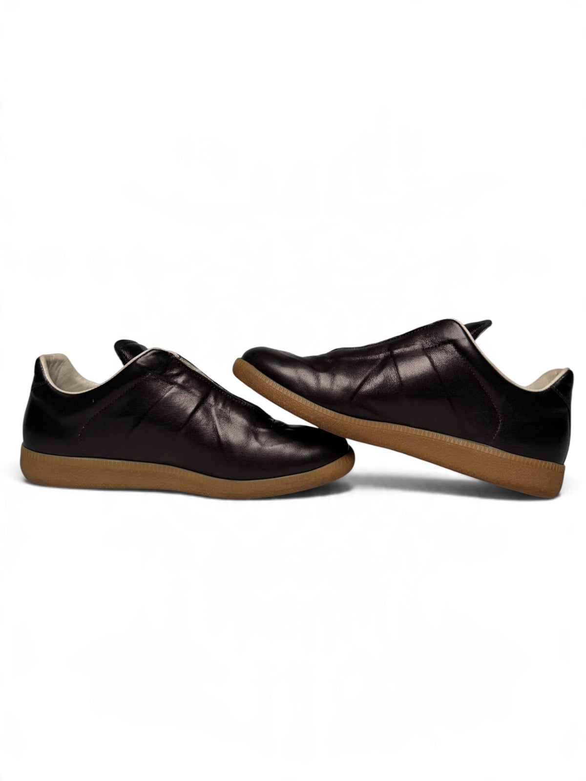 Maison Margiela 'Layered' GATs Dark Brown