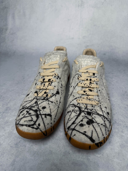 Maison Margiela Replica Felt Black Paint Splatter (42)
