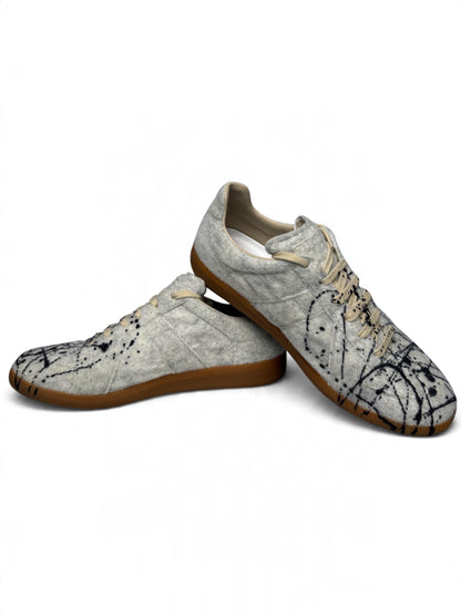 Maison Margiela Replica Felt Black Paint Splatter