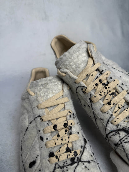 Maison Margiela Replica Felt Black Paint Splatter (42)
