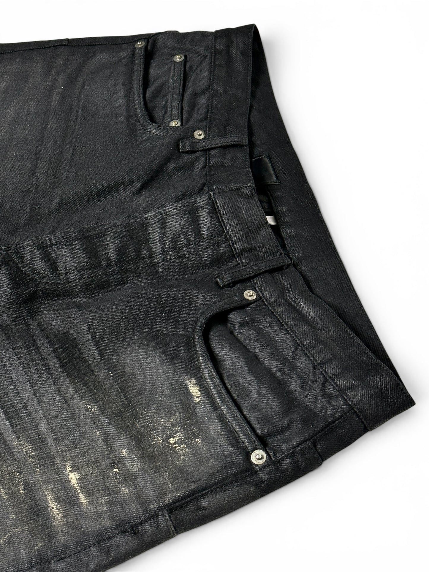 Dior Homme SS2007 'Gold Dust' Waxed Clawmark Denim (33)