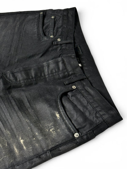 Dior Homme SS2007 'Gold Dust' Waxed Clawmark Denim (33)