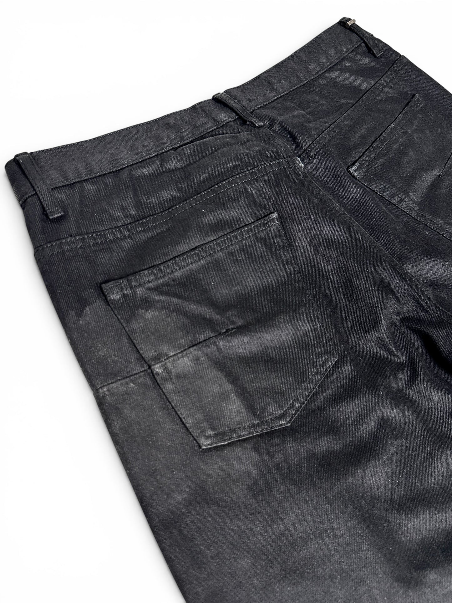 Dior Homme SS2007 'Gold Dust' Waxed Clawmark Denim (33)