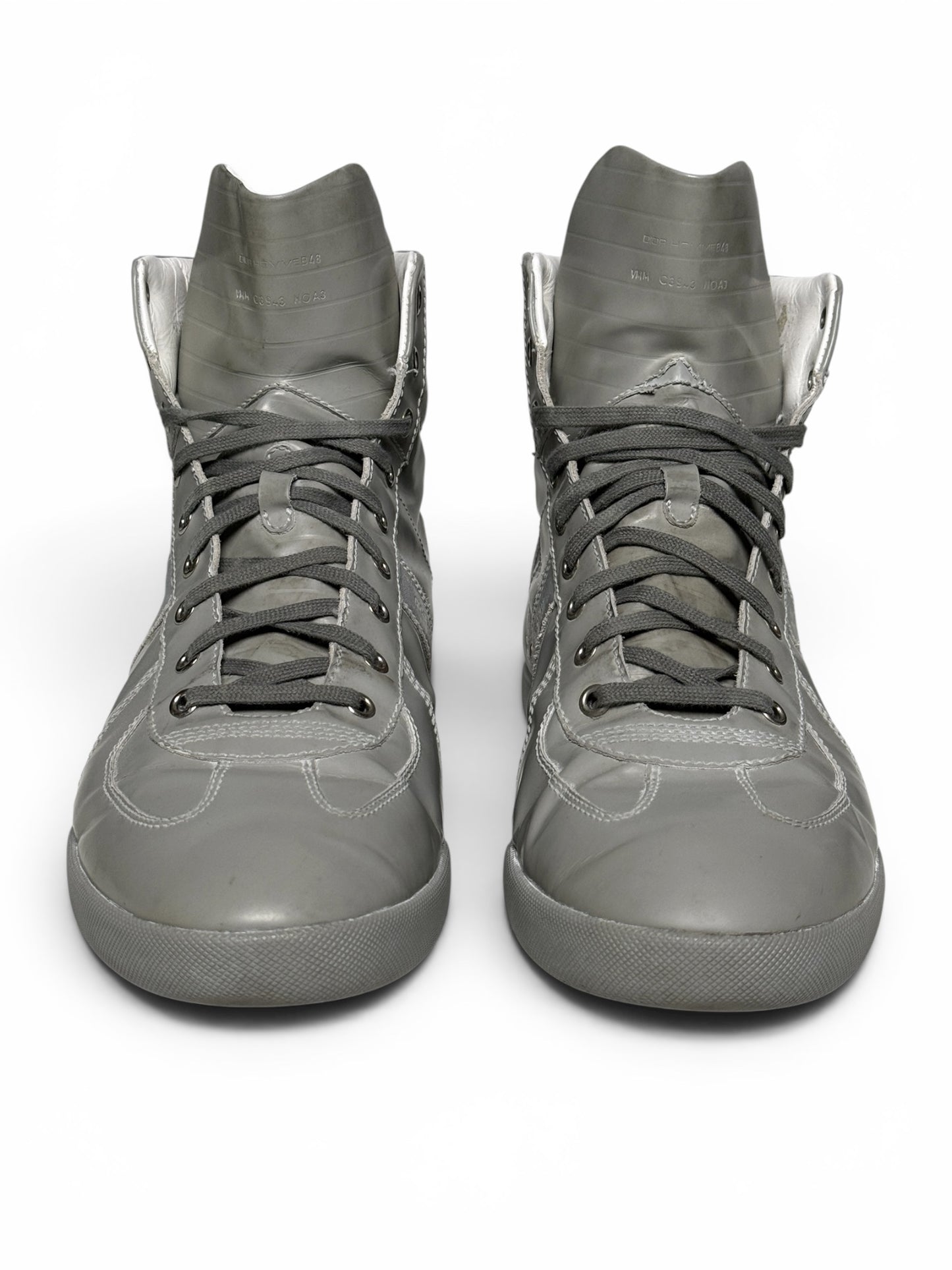 Dior Homme FW2009 B48 High-Top Sneaker Grey (45)