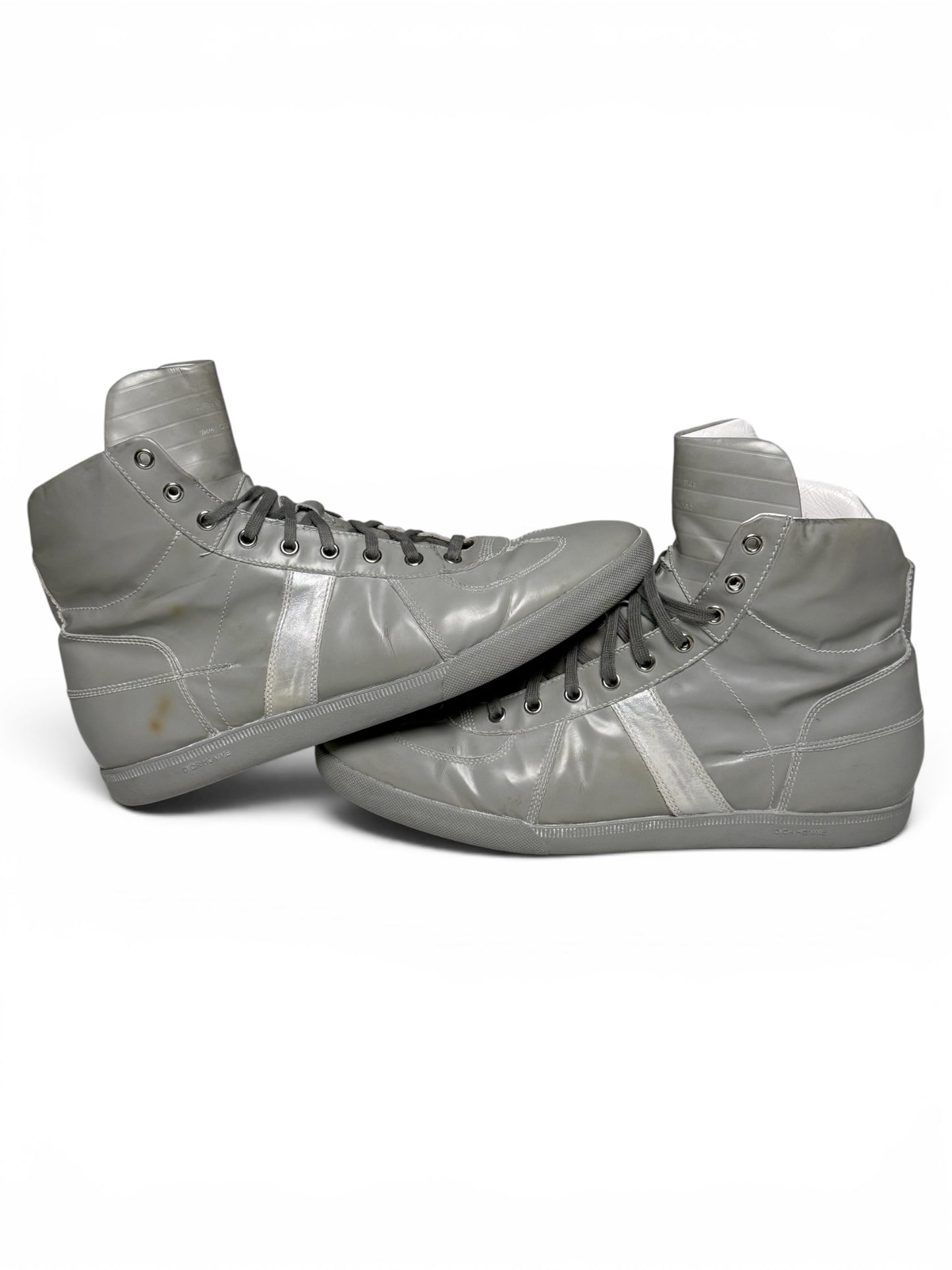 Dior Homme FW2009 B48 High-Top Sneaker Grey (45)