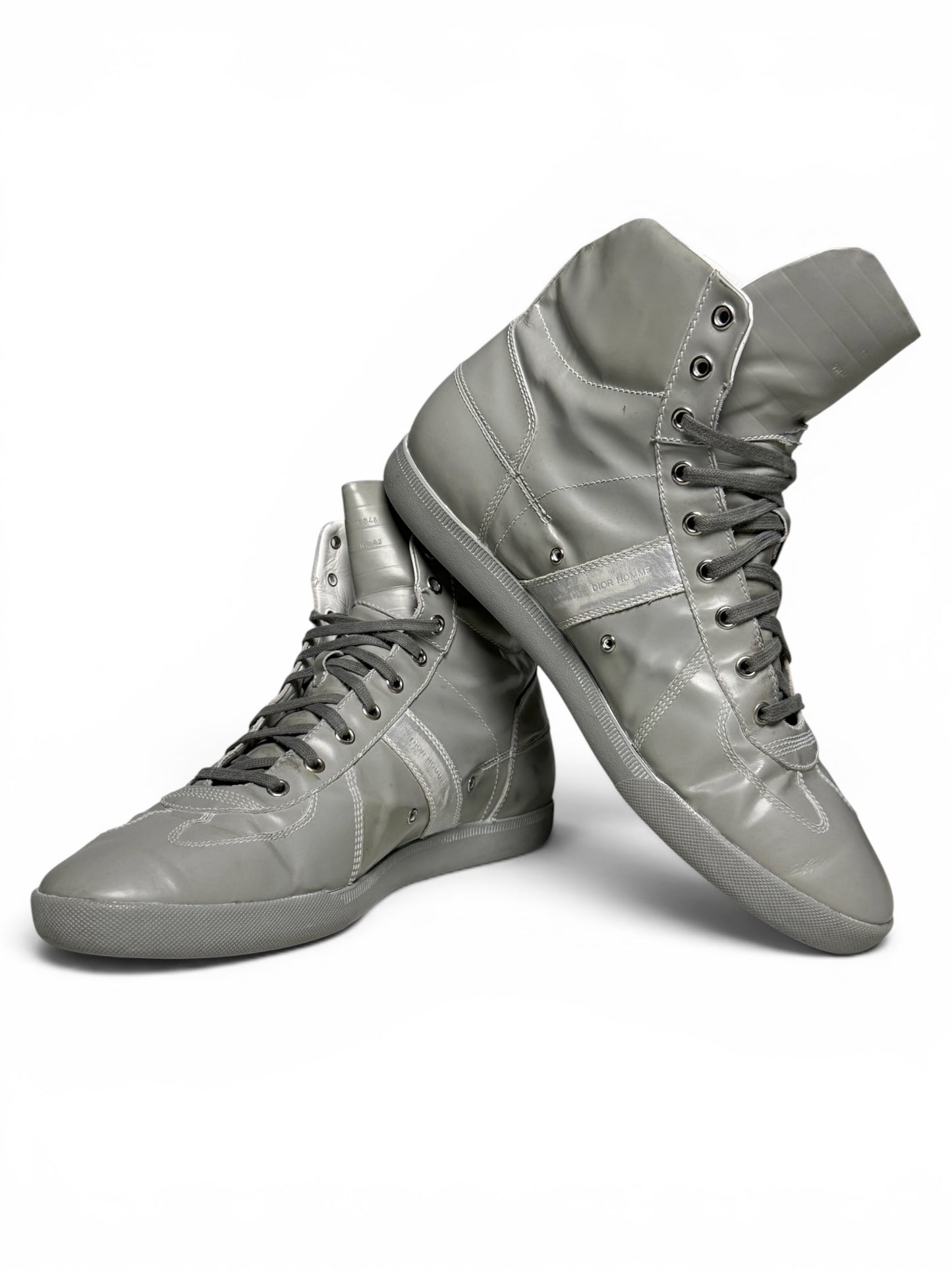 Dior Homme FW2009 B48 High-Top Sneaker Grey (45)