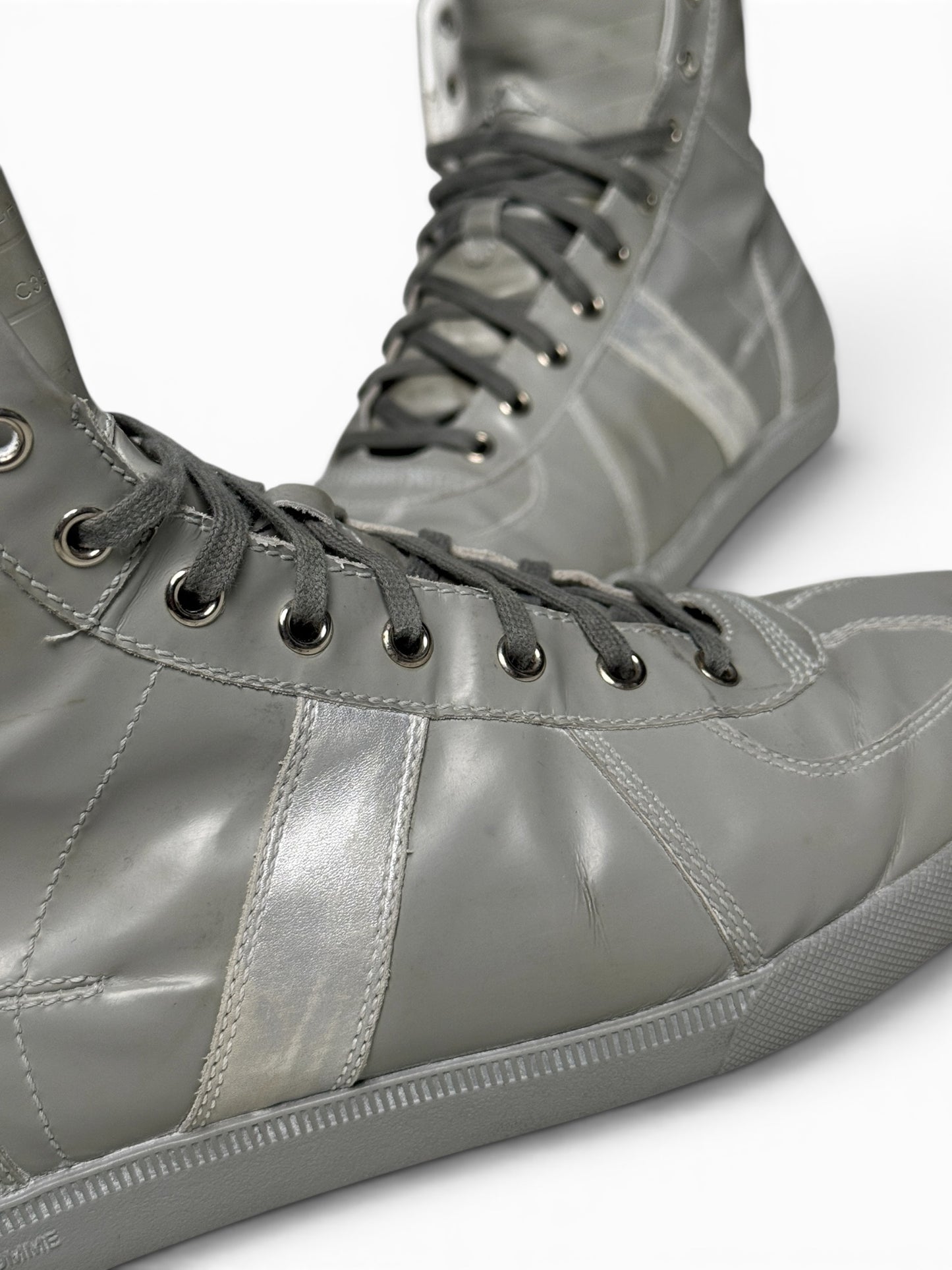 Dior Homme FW2009 B48 High-Top Sneaker Grey (45)