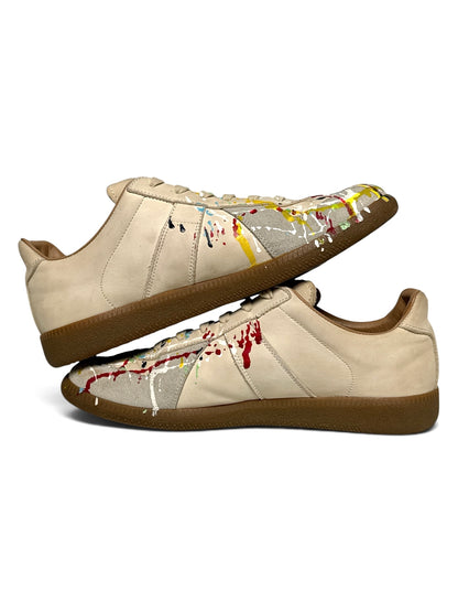 Maison Margiela 'Paint Splatter' GATs Nubuck Leather (40.5)