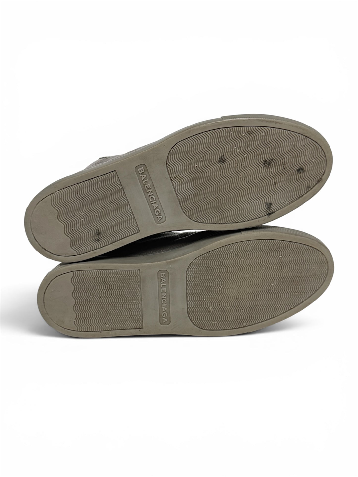Balenciaga Arena High Grey Full Grain Leather (43)