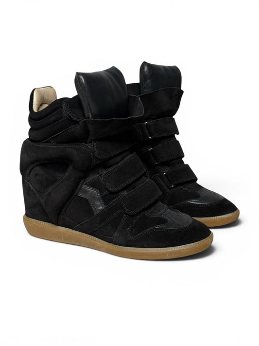 Isabel Marant Bekett Wedge Sneaker Black (40)