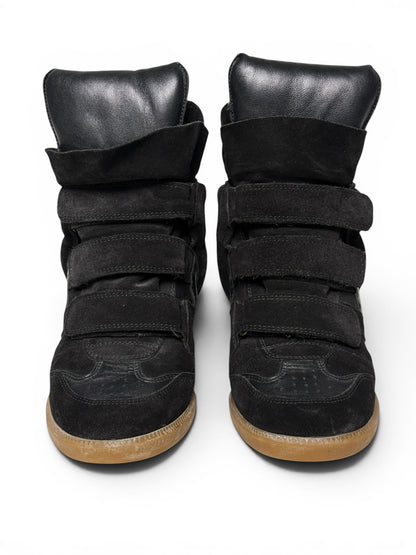 Isabel Marant Bekett Wedge Sneaker Black (40)