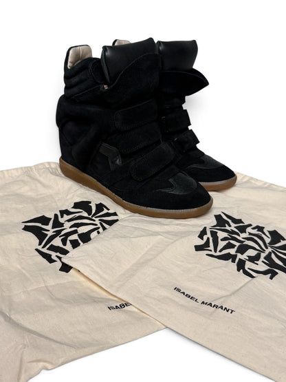 Isabel Marant Bekett Wedge Sneaker (37)