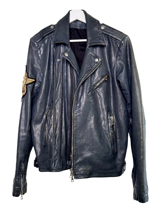 Balmain SS2014 Biker Leather Jacket (48)