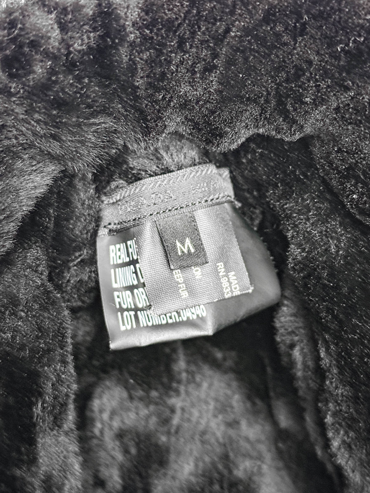Prada Logo Shield Trapper Hat Nylon/Fur