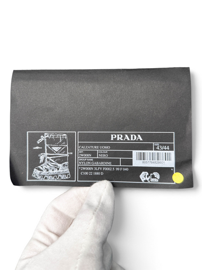 Prada Apres Ski Boots Nylon Gabardine/Saffiano Leather (44)