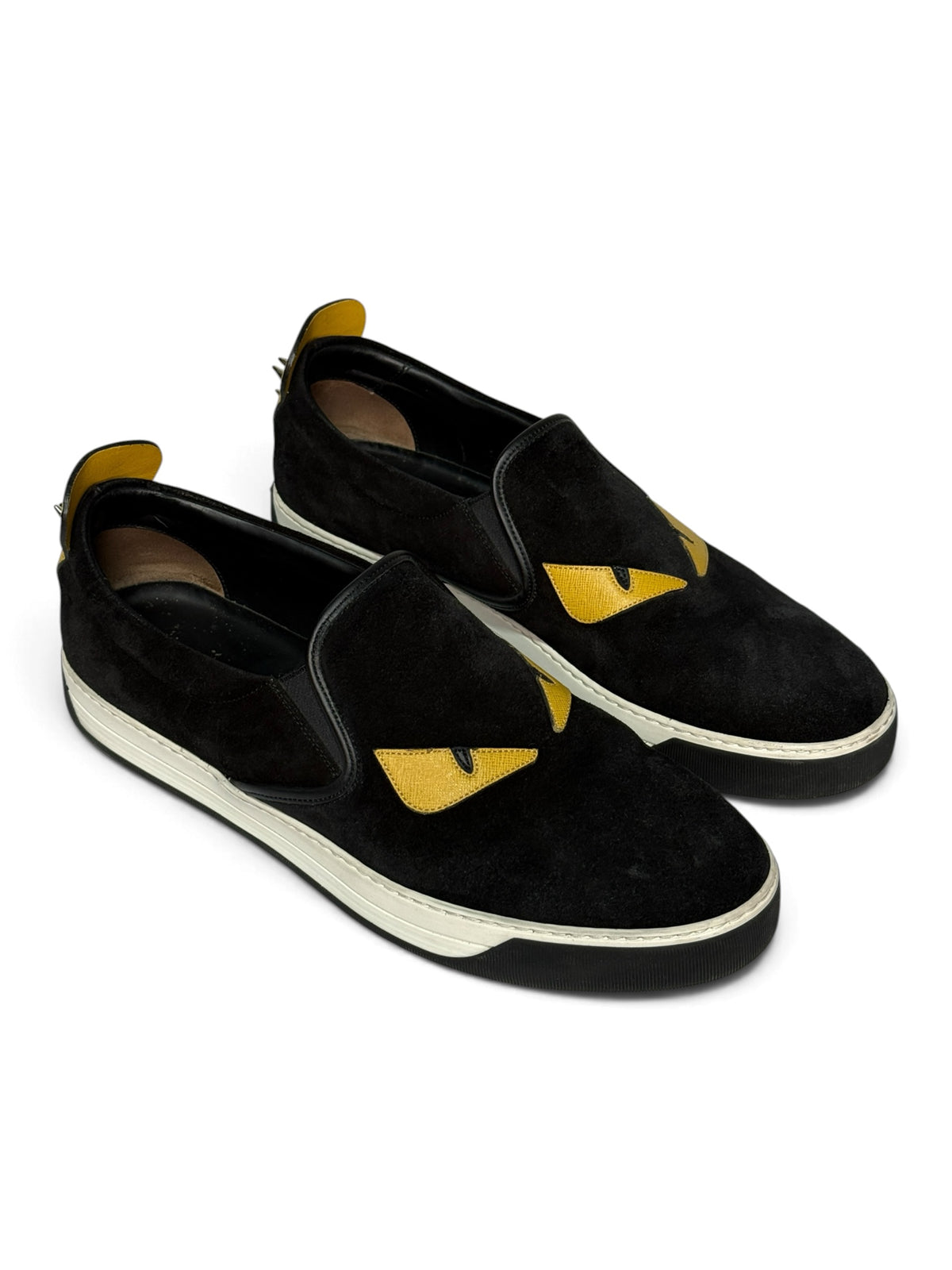 Fendi Monster Slip-On Sneaker Black