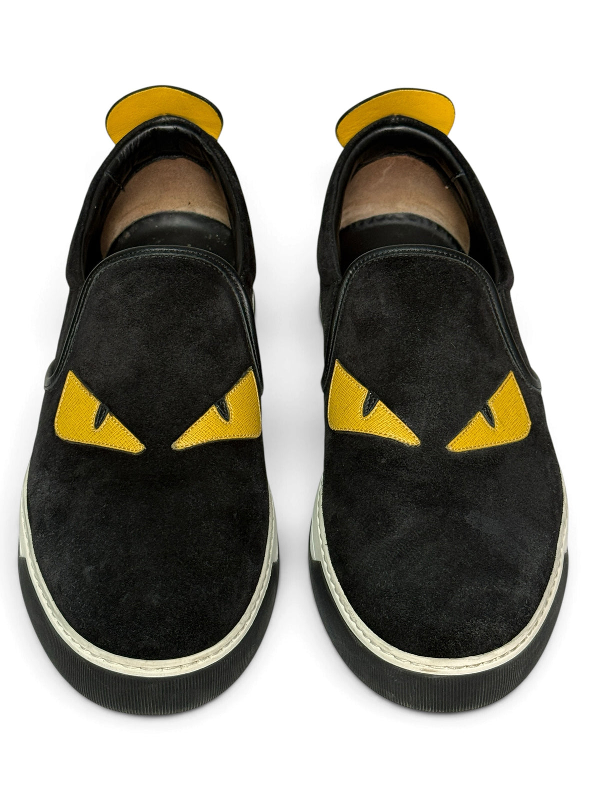 Fendi Monster Slip-On Sneaker Black