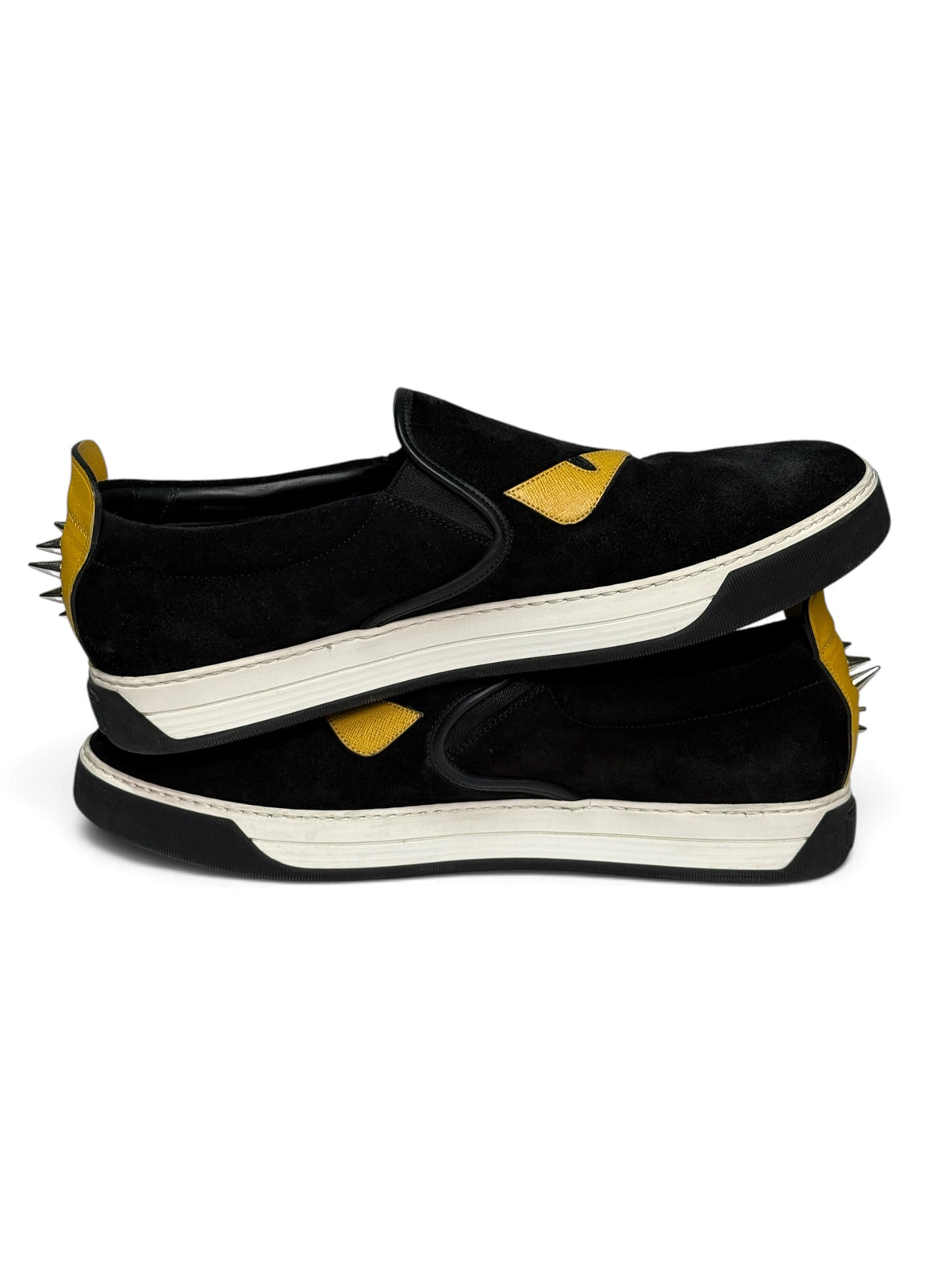 Fendi Monster Slip-On Sneaker Black