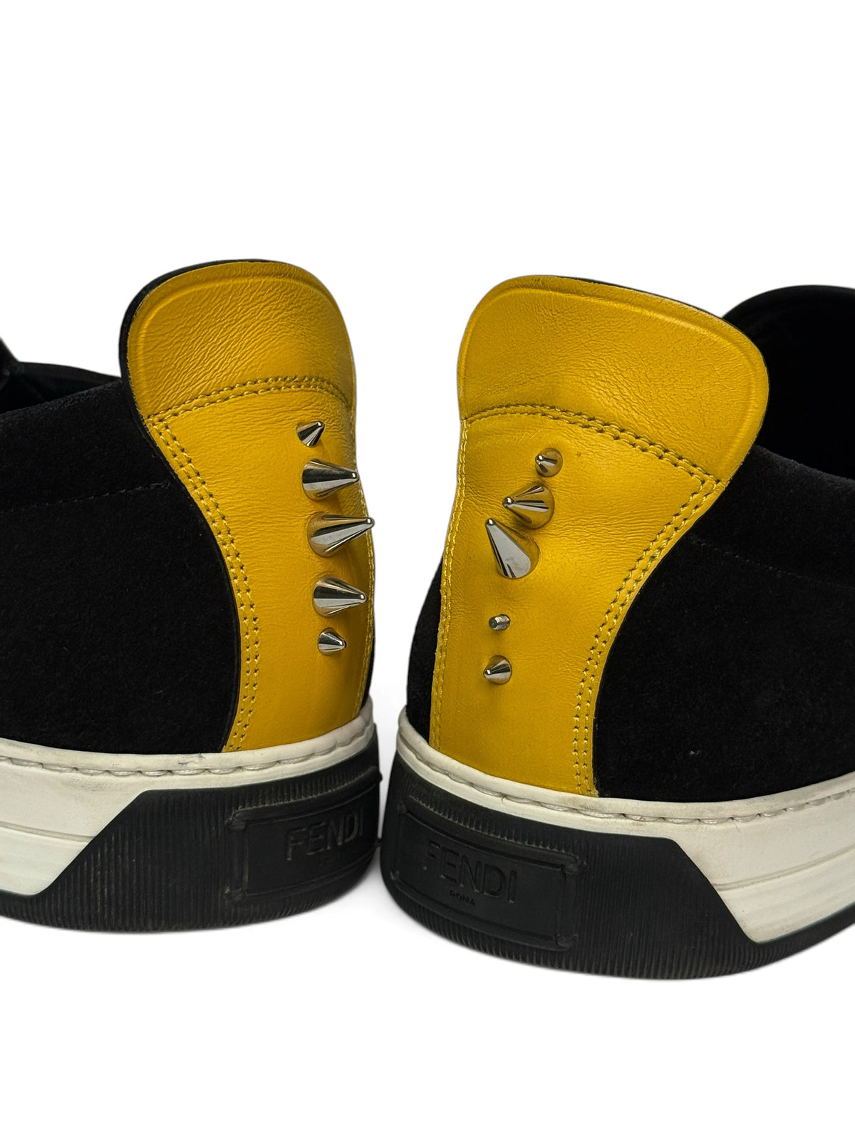 Fendi Monster Slip-On Sneaker Black